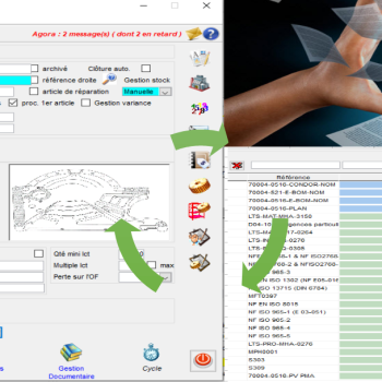 Gestion électronique des documents et données
